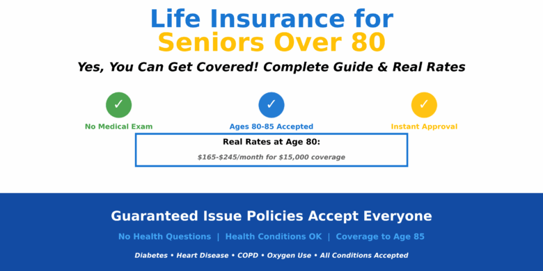 life insurance for seniors over 80