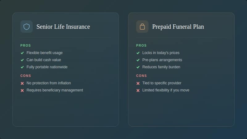 Senior Life Insurance vs Prepaid Funeral Plans: What is Best in 2026?