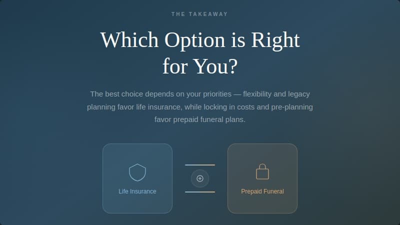 Senior Life Insurance vs Prepaid Funeral Plans: What is Best in 2026?
